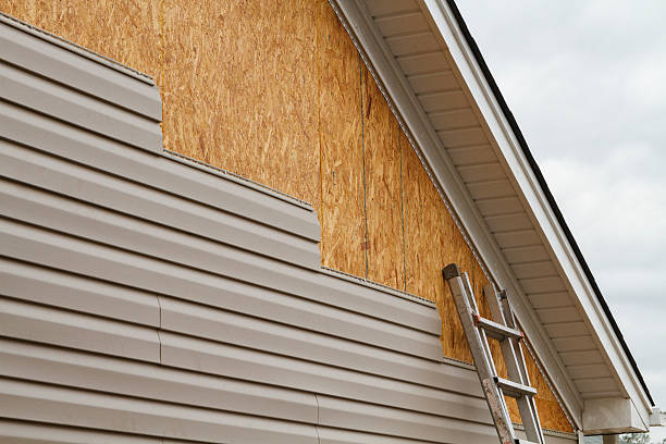 Professional Siding Inspection technician working in Rogers, TX
